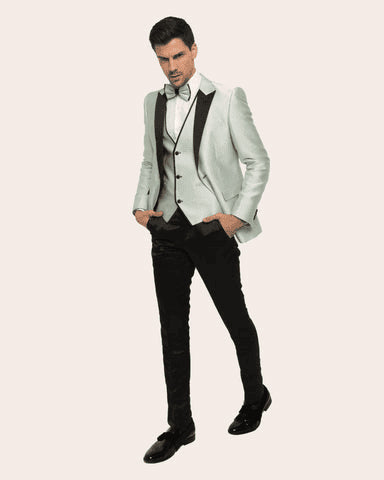 Sage Green Suit For Groom - Mens Sage Green Tuxedo - AlbertoNardoniStore