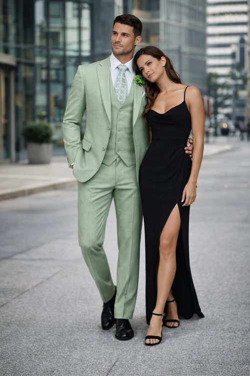Sage Green Tuxedos - Sage Green Wedding Suit