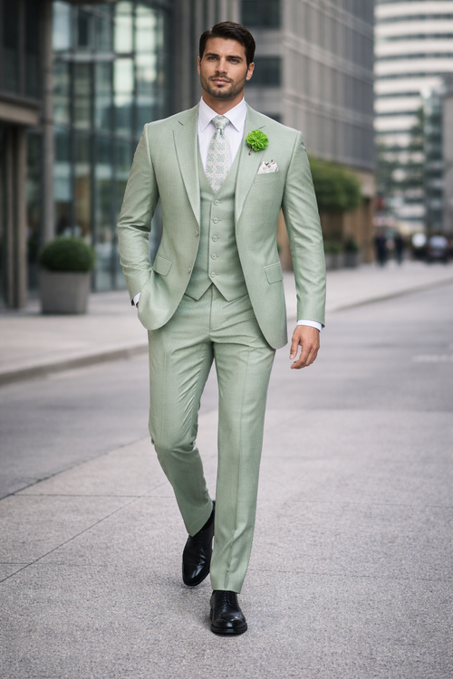 Sage Green Tuxedos - Sage Green Wedding Suit