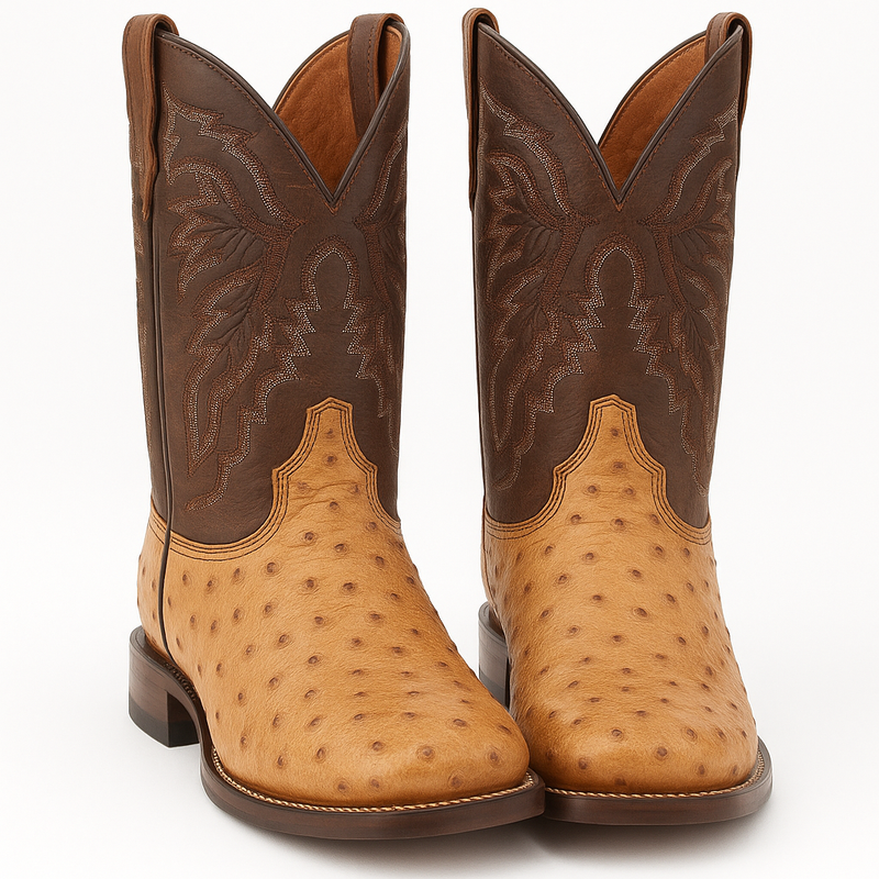 ALAMOSA FULL QUILL OSTRICH BOOT