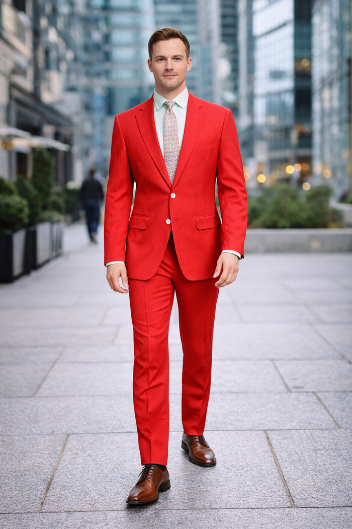 Seersucker Blazer - "Pink" Seersucker Sport Coat