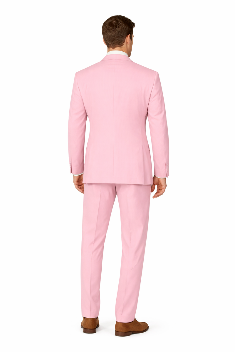 Seersucker Blazer - "Pink" Seersucker Sport Coat