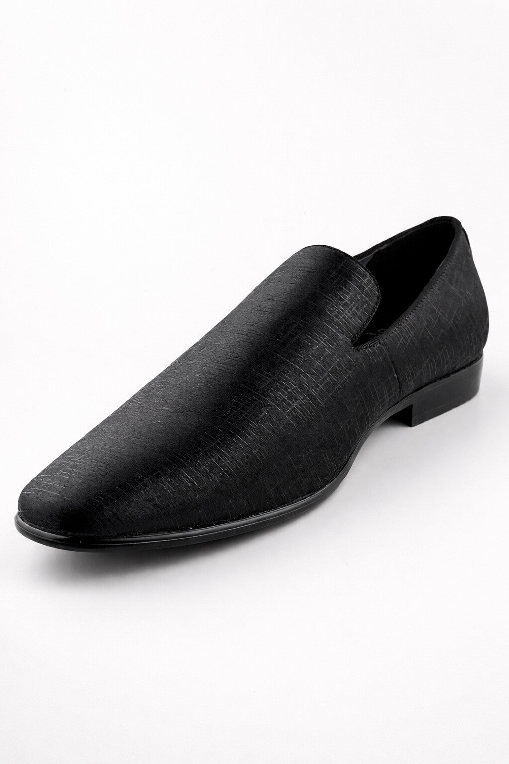Sharkskin Black Couture 1910 Tuxedo Shoes