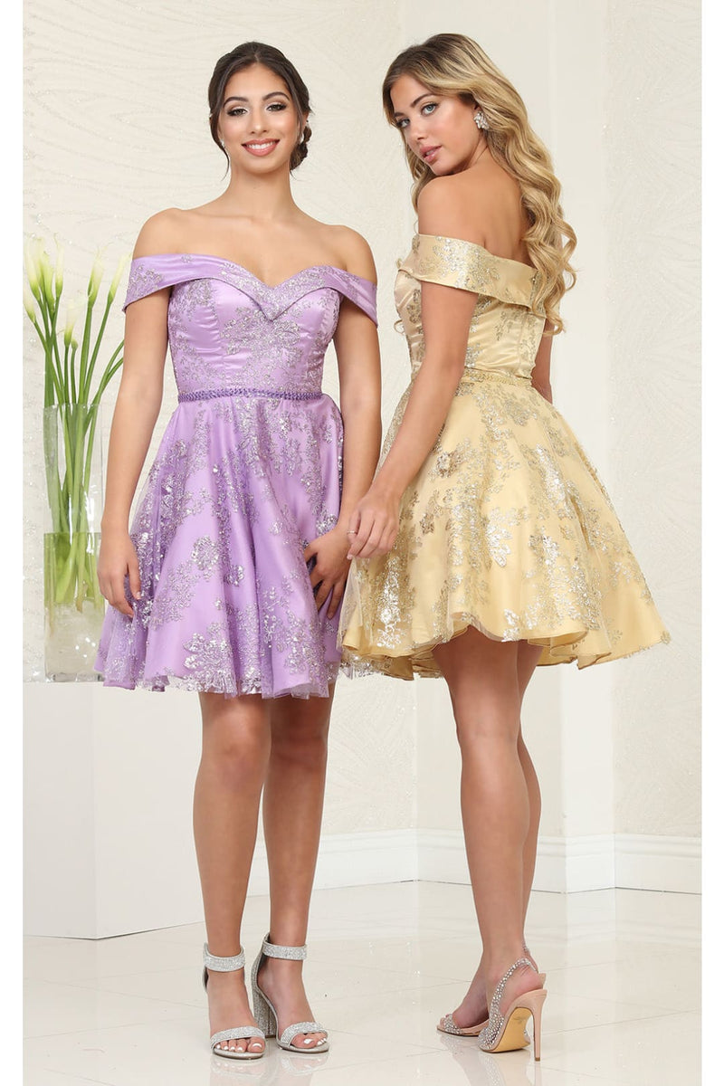 Dama Dresses for Quinceanera in Champagne Style MQ1933 Quince Outfit