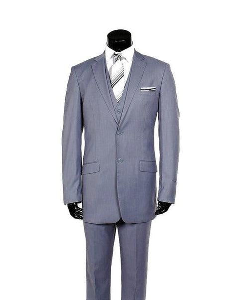 Retro Paris Suits Retro Paris Retro Mens Silver Suits - AlbertoNardoniStore