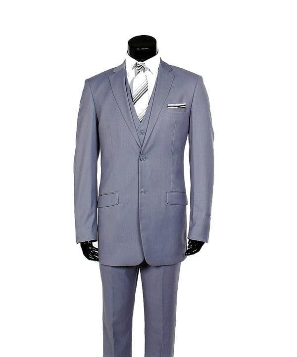 Retro Paris Suits Retro Paris Retro Mens Silver Suits - AlbertoNardoniStore