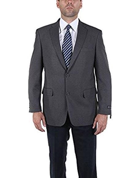 Wholesale Mens Jackets - Wholesale Blazer -Gray  Blazer