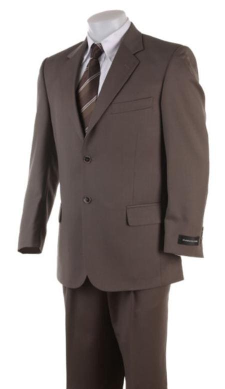 Size 36 Regular Suit Brown Size 36r Suit - AlbertoNardoniStore