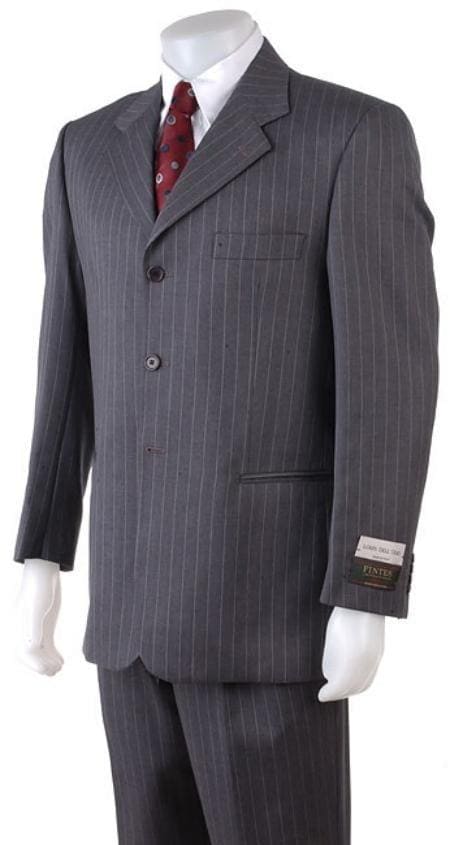 Size 36 Regular Suit Charcoal Gray Size 36r Suit - AlbertoNardoniStore