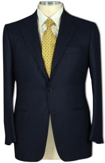 Size 36 Regular Suit Dark Blue Size 36r Suit - AlbertoNardoniStore