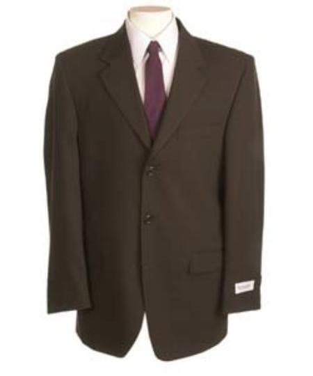 Size 36 Regular Suit Dark Brown Size 36r Suit - AlbertoNardoniStore