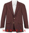 Size 36 Regular Suit Dark Burgundy Size 36r Suit - AlbertoNardoniStore