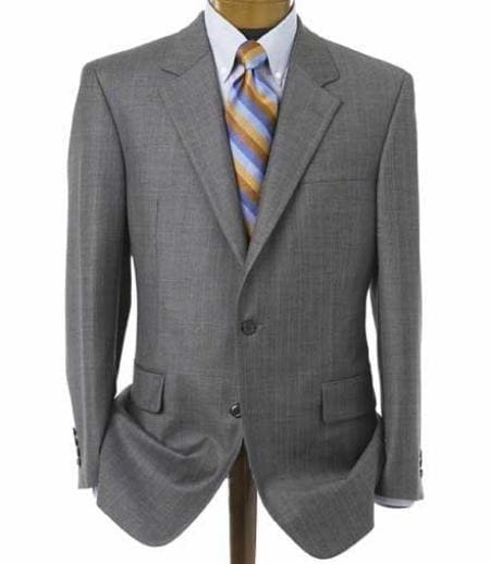 Size 36 Regular Suit Gray Size 36r Suit - AlbertoNardoniStore