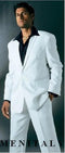 Size 36 Regular Suit - white Size 36r Suit - AlbertoNardoniStore