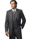 Size 46 Suit Charcoal Gray Short Suit - AlbertoNardoniStore