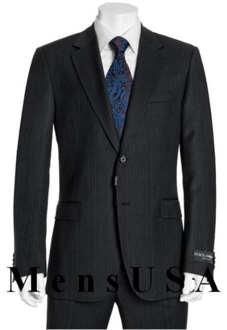 Size 46 Suit Dark Navy Blue Short Suit - AlbertoNardoniStore