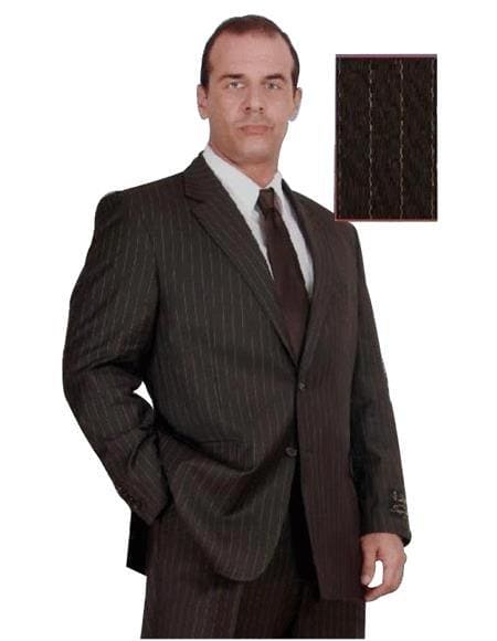 Size 54 Short Brown Suit Size Suit - AlbertoNardoniStore