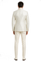 SKU#JA61572 Cream Suit - Ivory Tuxedo - Off White Paisley Suit - Floral Tuxedo - Wedding Tuxedo