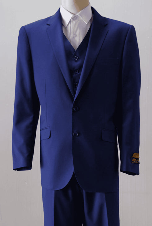 Slim Fit Prom Suits - Tailored Sapphire - AlbertoNardoniStore