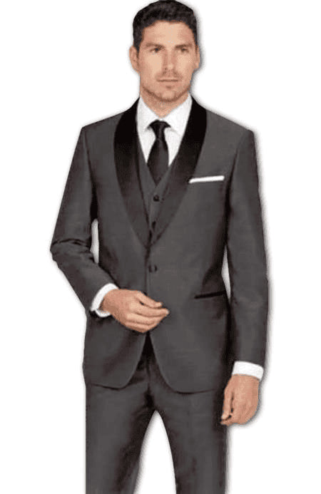 Slim Fit Vested Suit - AlbertoNardoniStore