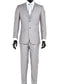 Slim Fit Vested Suit - AlbertoNardoniStore