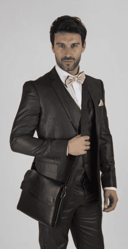 Slim Fit Vested Suit - AlbertoNardoniStore