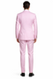Slim Fitted Cut Mens Double Breasted Blazer - Light Pink Double Breasted Sport Coat