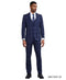 Stacy Adams Men's 3 Piece Hybrid Fit Suit - Window Plaid