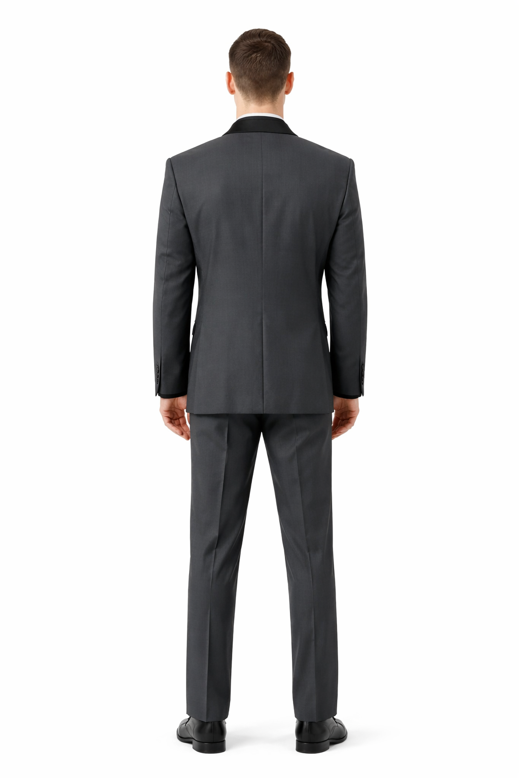 Smoking Traje - Esmoquin - Smoking Para Hombre - Country Wedding Suit Charcoal Grey Tuxedo