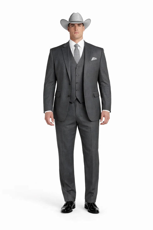Smoking Traje - Esmoquin - Smoking Para Hombre - Country Wedding Suits Notch Lapel Grey Tuxedo