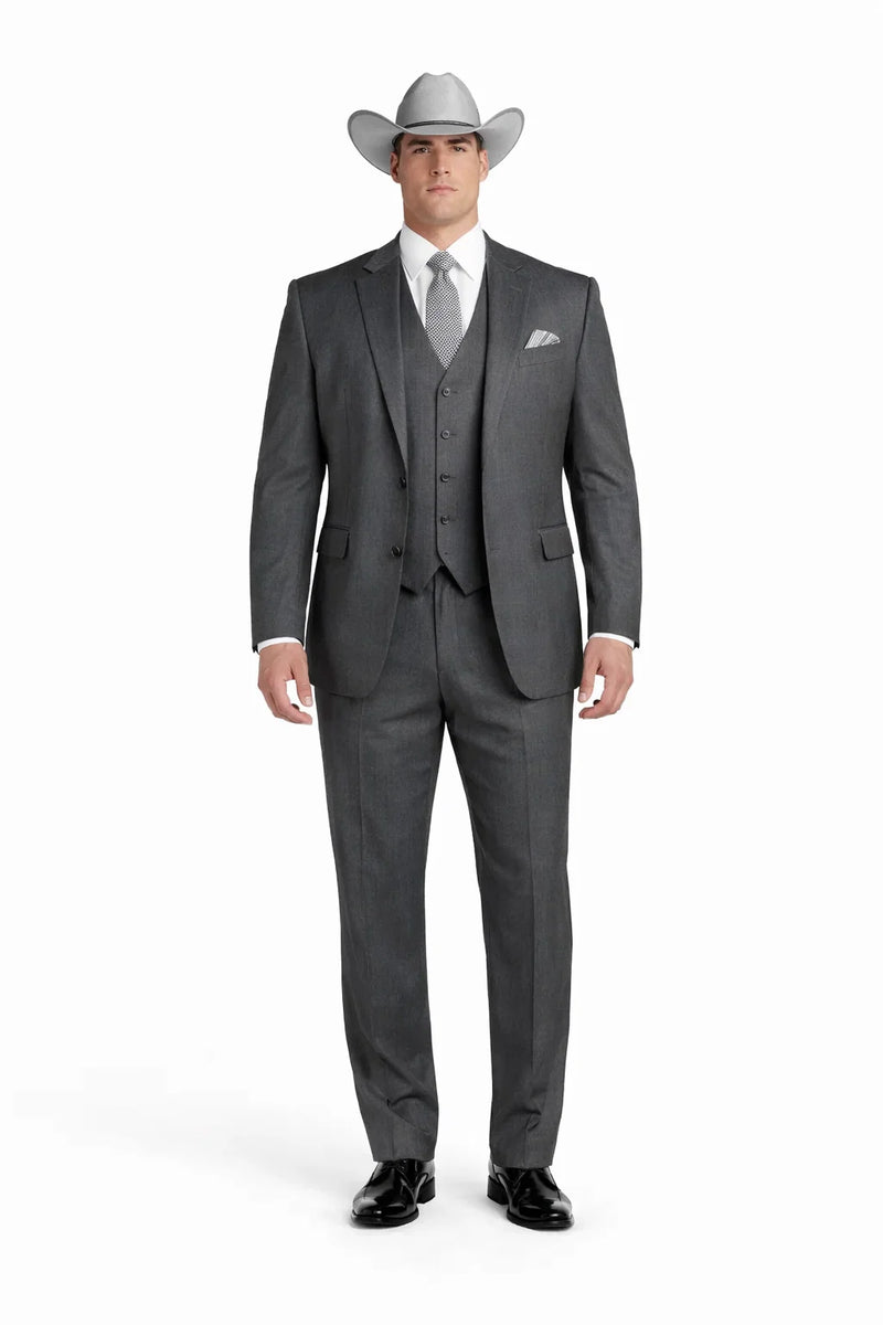 Smoking Traje - Esmoquin - Smoking Para Hombre - Country Wedding Suits Notch Lapel Grey Tuxedo
