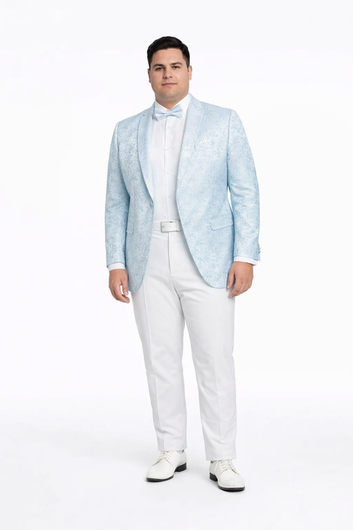 Smoking Traje - Esmoquin - Smoking Para Hombre - Light Blue Tuxedo Trajes Para Hombres