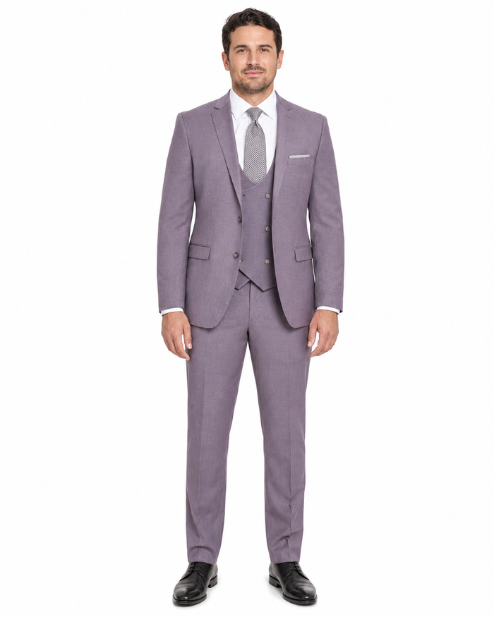 Smoking Traje - Esmoquin - Smoking Para Hombre - Mulberry Tuxedo