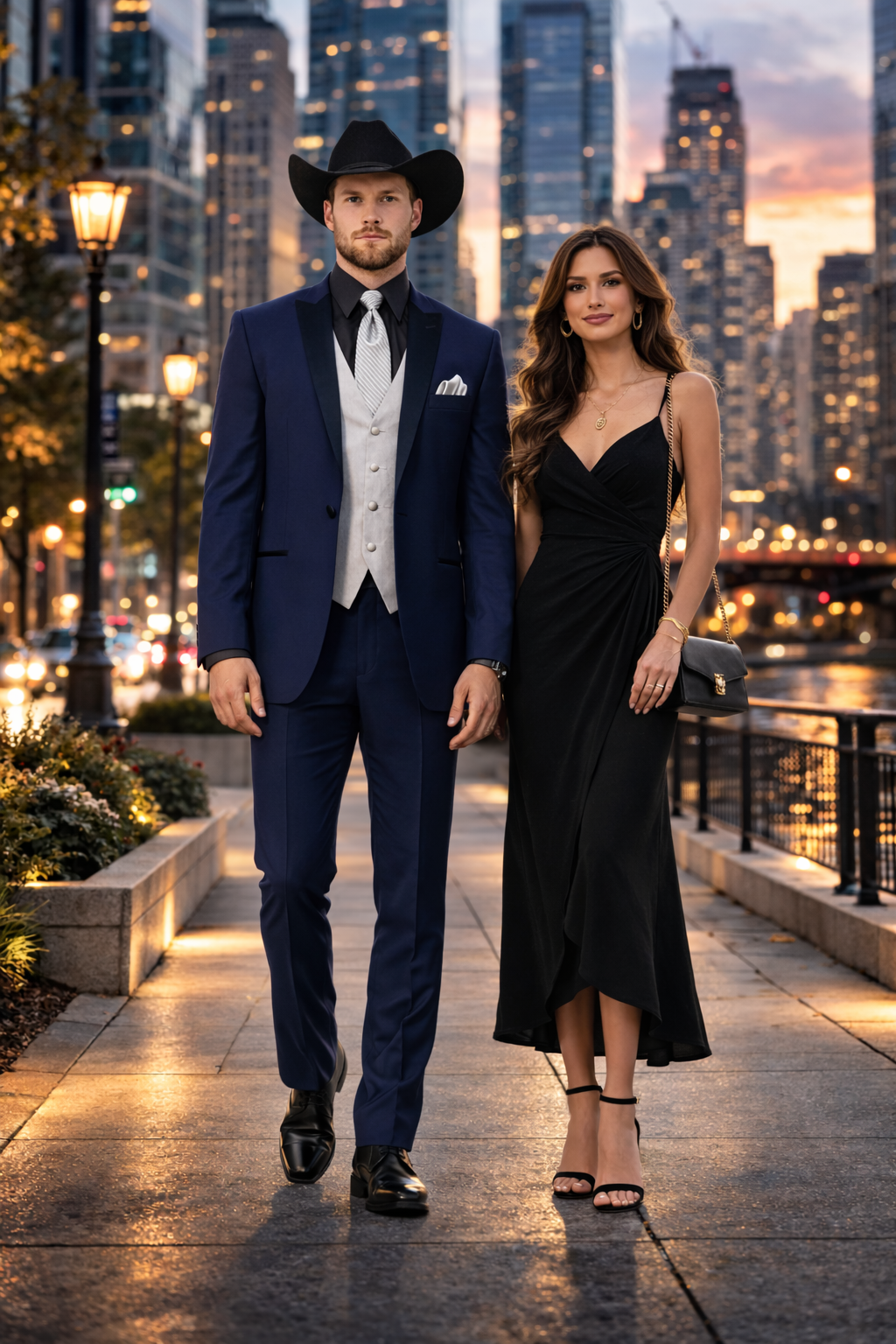 Smoking Traje - Esmoquin - Smoking Para Hombre - Navy Tuxedo