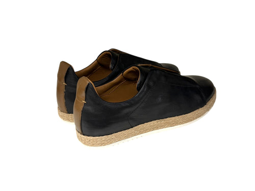 P01001 Sportivo- Elastic Vamp- Black