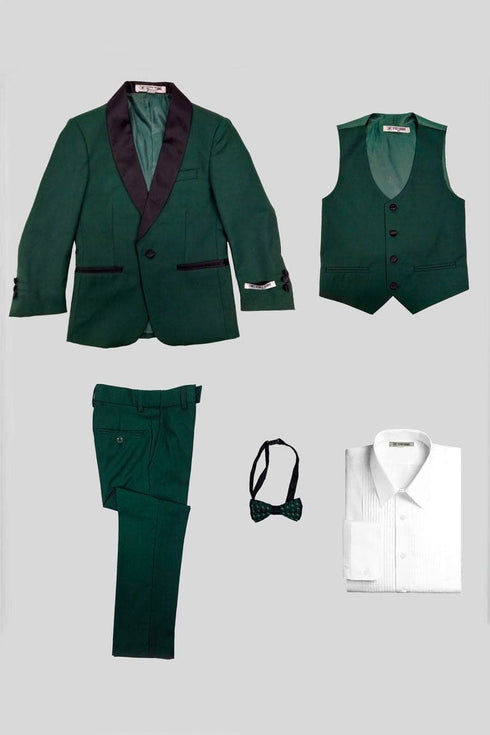 Green Prom Tux - Emerald Green Mens Tuxedos