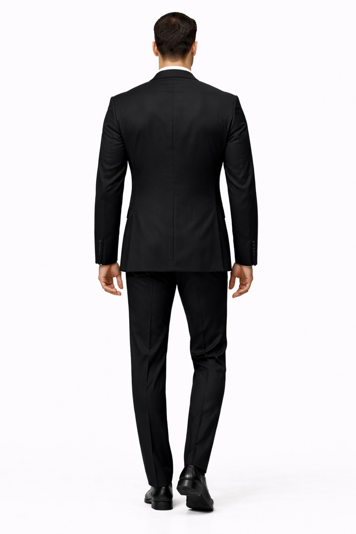 Stacy Adams Men's 2 Piece Modern Fit Suit - Solid Colors
