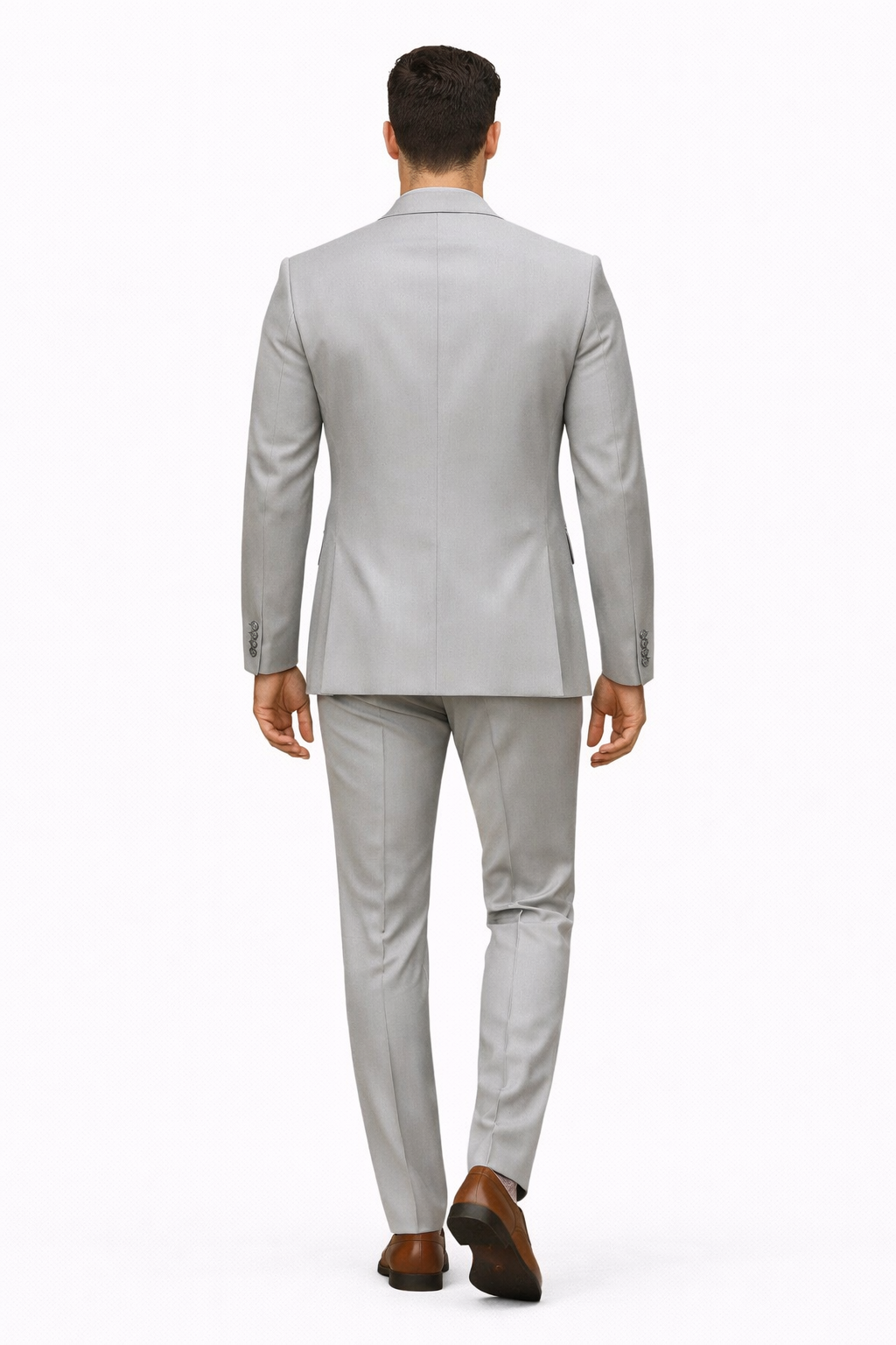 Stacy Adams Men's 2 Piece Modern Fit Suit - Solid Colors