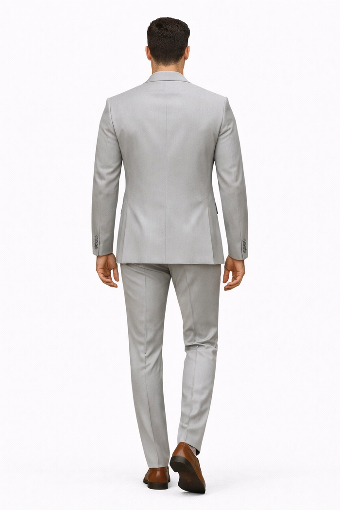 Stacy Adams Men's 2 Piece Modern Fit Suit - Solid Colors