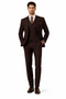 Stacy Adams Men's 3 Piece Glen Check Suit - Hybrid Fit