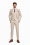 Stacy Adams Men's 3 Piece Hybrid Fit Suit - Twin Lined Windowpane