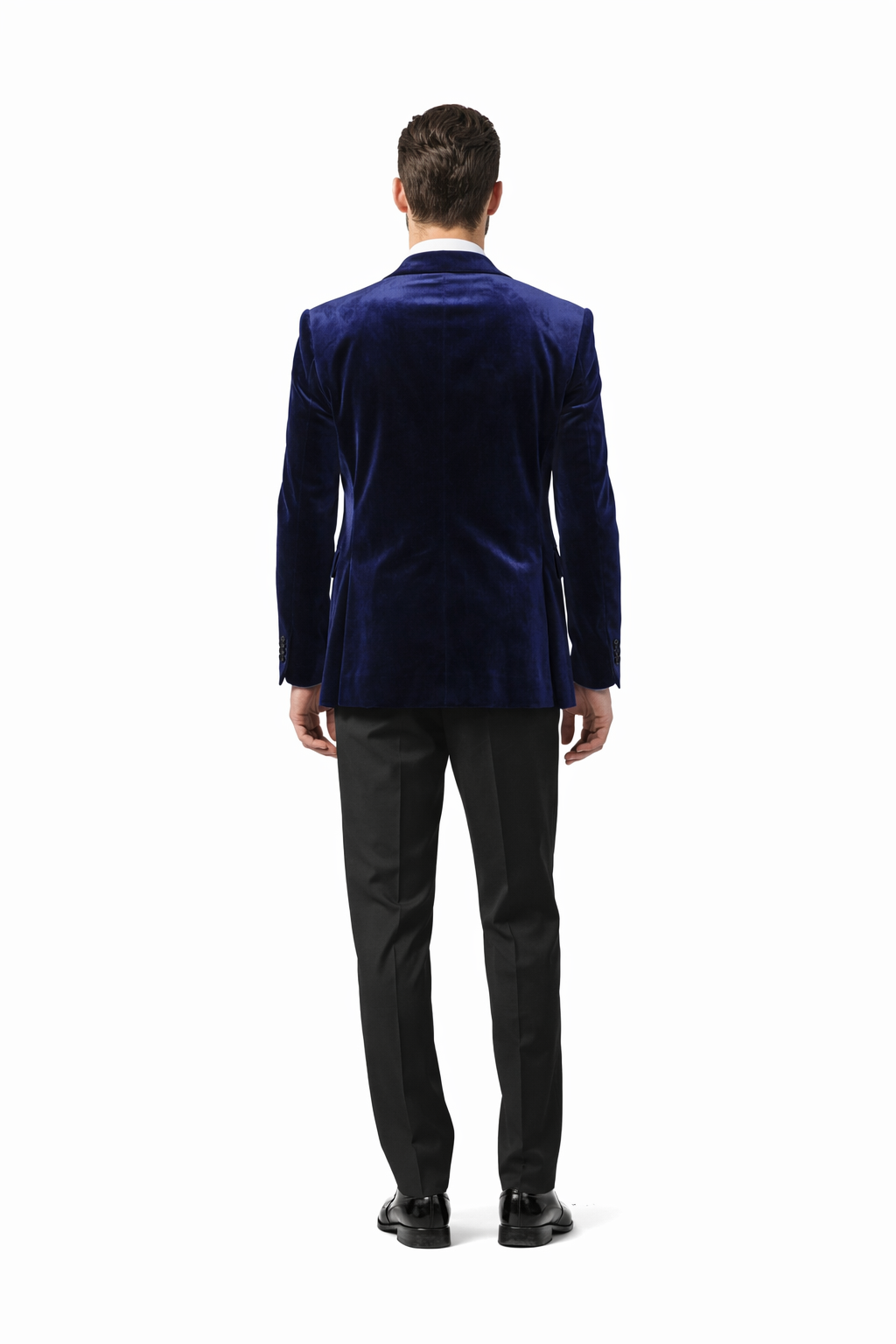 Stacy Adams Men's Hybrid Fit Sport Coat - Rhinestone sequin Embedded Peak Lapel