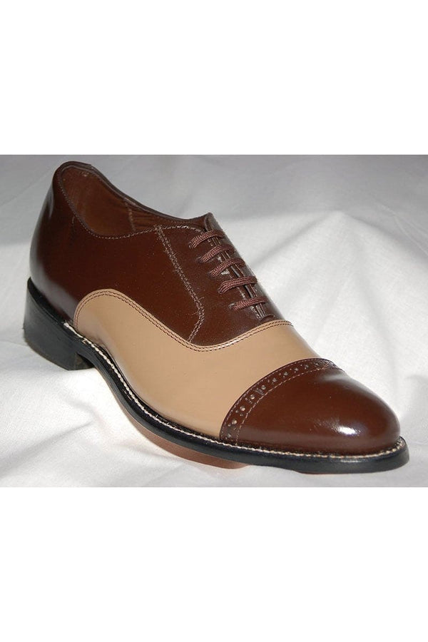 Mens Light Brown Dress Shoe