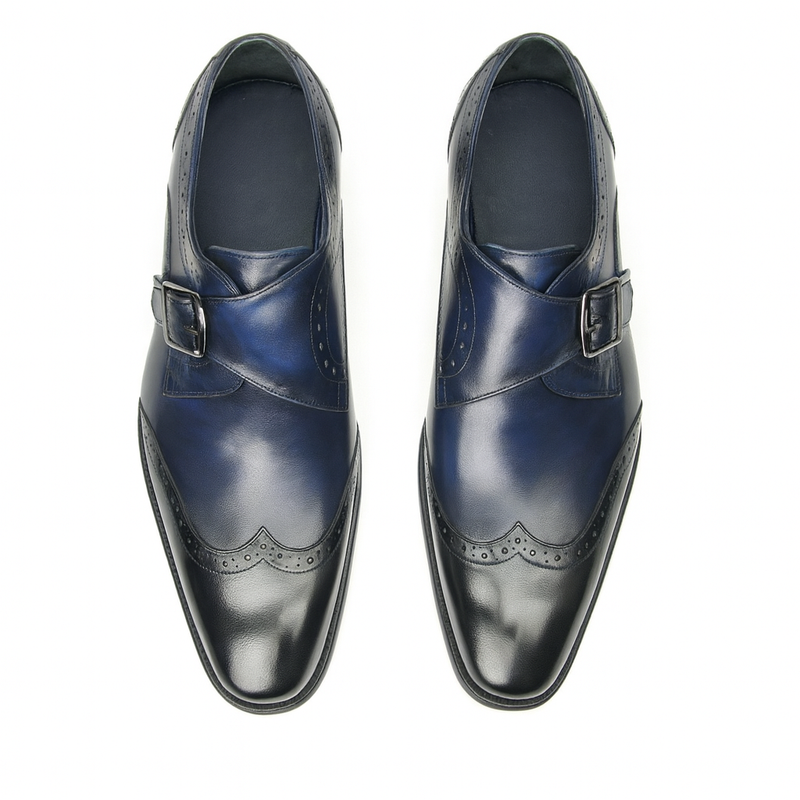 Carrucci Burnished Wingtip KS099-710