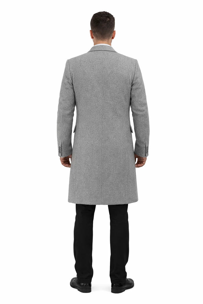 Mens Gray Coat