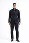 Mens John Wick Vested Black  Slim Fit  Suit Package + Shirt & Tie - "High Quality Real Suit"