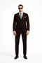 Black With Red Pinstripe Suit On Sale