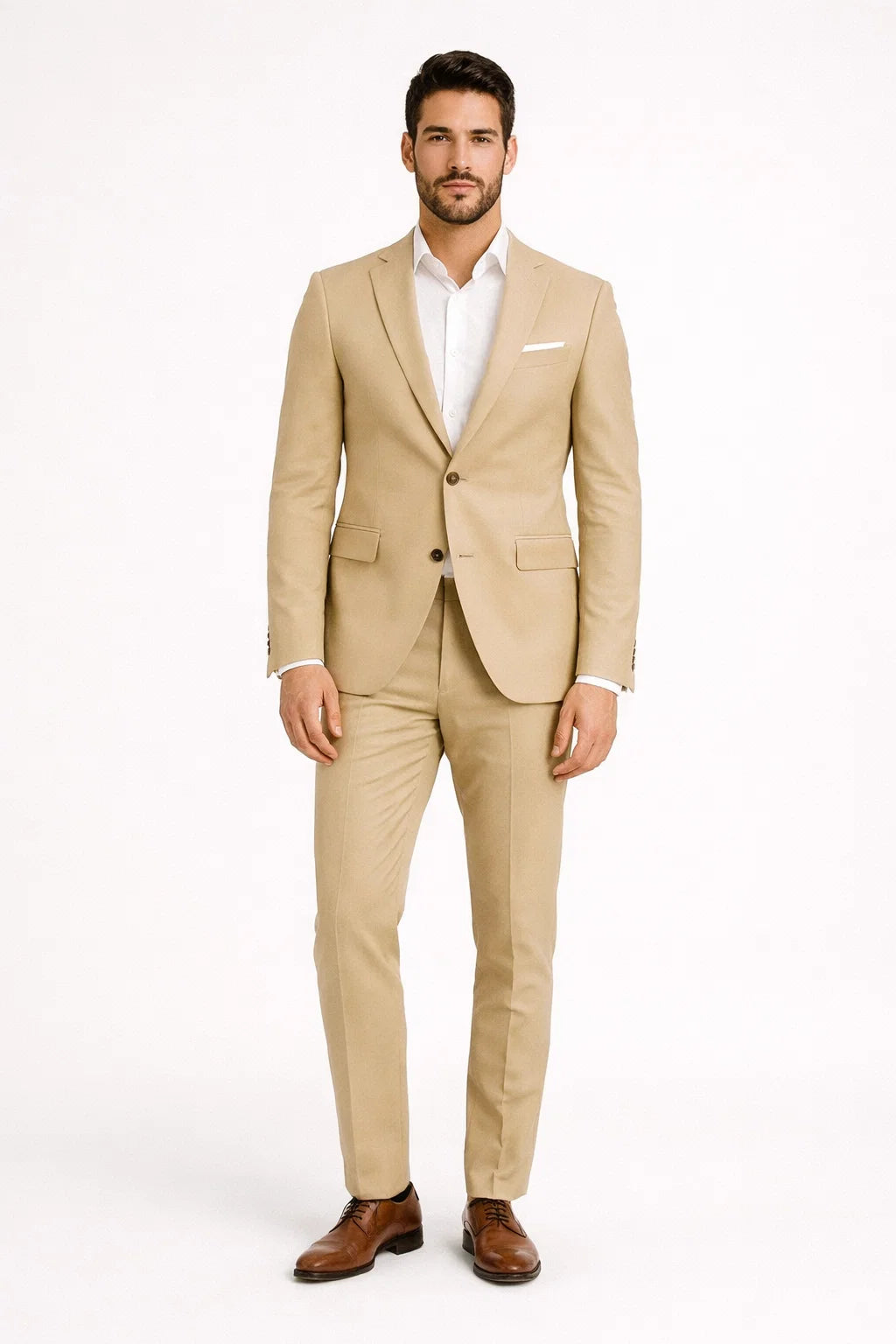 Champagne Groomsmen Suits