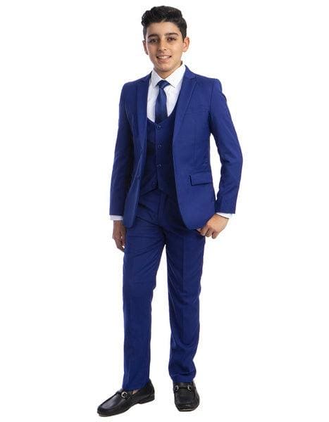 Royal Blue Suit - AlbertoNardoniStore