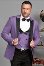 Lavender Tuxedo For Sale - AlbertoNardoniStore